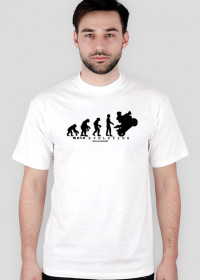 Koszulka MOTO EVOLUTION - Czarne /Męska