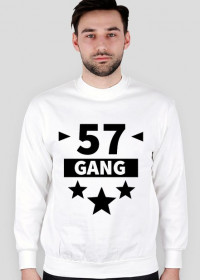 Bluza biała ''57Gang''