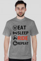 Koszulka Eat Sleep RIDE Repeat