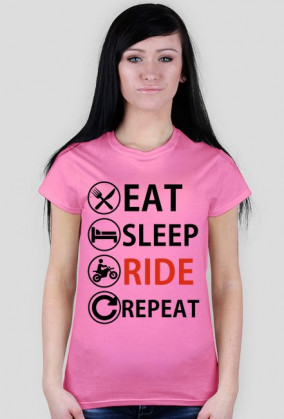 Koszulka Eat Sleep RIDE Repeat