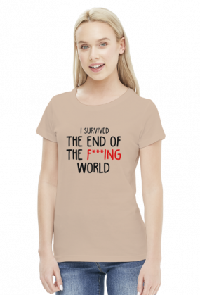 I survived The End Of The F***ing World koszulka