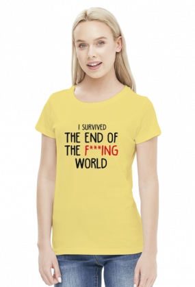 I survived The End Of The F***ing World koszulka