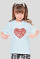 T-shirt mama-córka serce