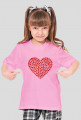 T-shirt mama-córka serce