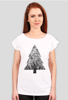 T-Shirt damski Pine Branches Petrichor