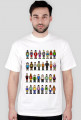 Pixel art – ludzie z pikseli, avatary t-shirt