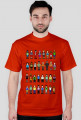 Pixel art – ludzie z pikseli, avatary t-shirt