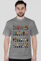 Pixel art – ludzie z pikseli, avatary t-shirt