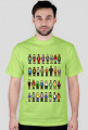 Pixel art – ludzie z pikseli, avatary t-shirt