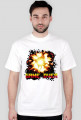 Pixel art –  game over i wybuch, t-shirt (różne kolory)