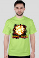 Pixel art –  game over i wybuch, t-shirt (różne kolory)