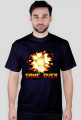Pixel art –  game over i wybuch, t-shirt (różne kolory)