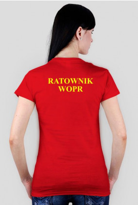 Koszulka Ratownik WOPR Damska