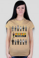 Pixel art – colorful personality – kolorowa osobowość (t-shirt damski, różne kolory)