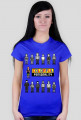 Pixel art – colorful personality – kolorowa osobowość (t-shirt damski, różne kolory)
