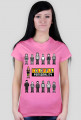 Pixel art – colorful personality – kolorowa osobowość (t-shirt damski, różne kolory)