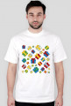 Pixel art – prezenty świąteczne t-shirt