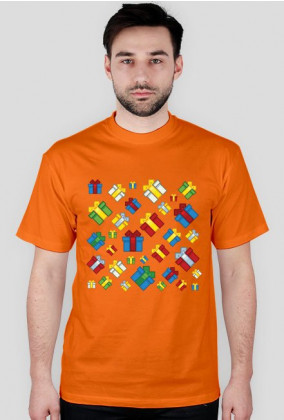 Pixel art – prezenty świąteczne t-shirt