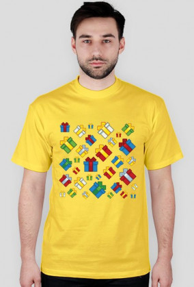 Pixel art – prezenty świąteczne t-shirt