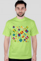 Pixel art – prezenty świąteczne t-shirt
