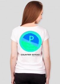Koszulka damska z logo Team Pjotrek