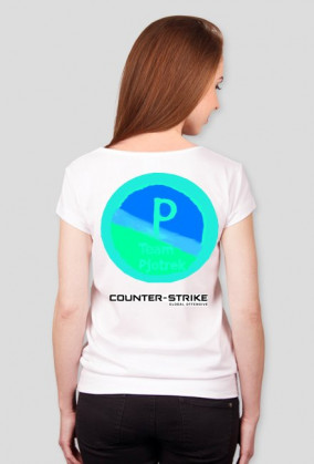 Koszulka damska z logo Team Pjotrek