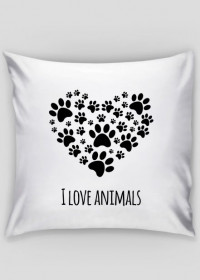 I Love Animals - Poduszka