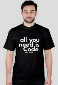 All you need is Code - black