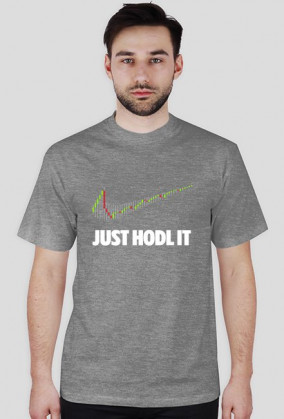 Just HODL it koszulka czarna