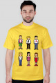 Pixel art – pikselowane ludziki t-shirt (różne kolory)