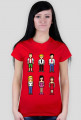 Pixel art – pikselowane ludziki t-shirt (różne kolory)