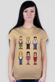 Pixel art – pikselowane ludziki t-shirt (różne kolory)
