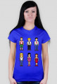 Pixel art – pikselowane ludziki t-shirt (różne kolory)
