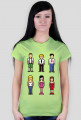 Pixel art – pikselowane ludziki t-shirt (różne kolory)