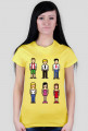 Pixel art – pikselowane ludziki t-shirt (różne kolory)