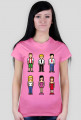 Pixel art – pikselowane ludziki t-shirt (różne kolory)