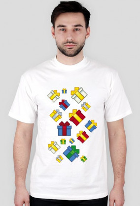 Pixel art – kolorowe prezenty świąteczne z pikseli