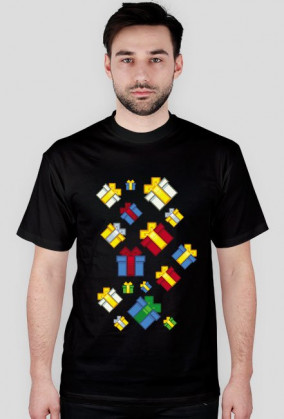 Pixel art – kolorowe prezenty świąteczne z pikseli