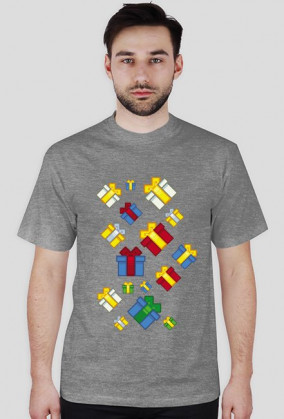 Pixel art – kolorowe prezenty świąteczne z pikseli