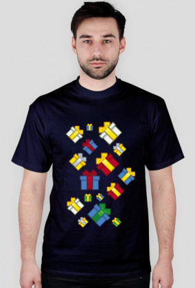 Pixel art – kolorowe prezenty świąteczne z pikseli