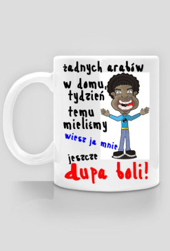 Mieliśmy murzyna... - kubek