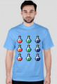 Pixel art – magiczne fiolki, t-shirt