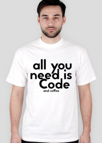 All you need is Code - white