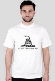 Don't tread on me biała