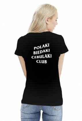 Polaki Biedaki Cebulaki Club - Anti Social Social Club Woman Black