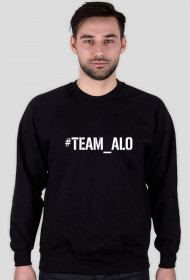 Bluza męska "#TEAM_ALO", czarna