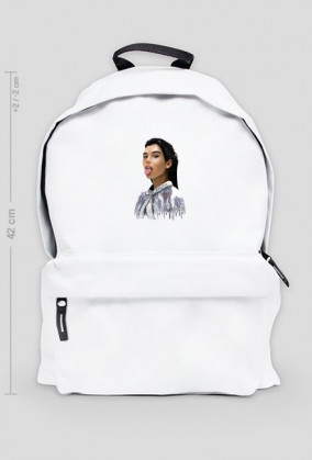 Plecak Duży Biały - Dua Lipa Poland
