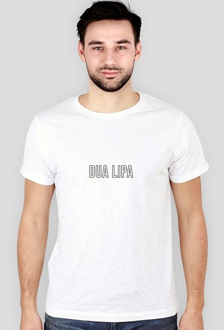 Koszulka Męska "Dua Lipa"