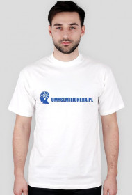 Koszulka logo umyslmilionera.pl