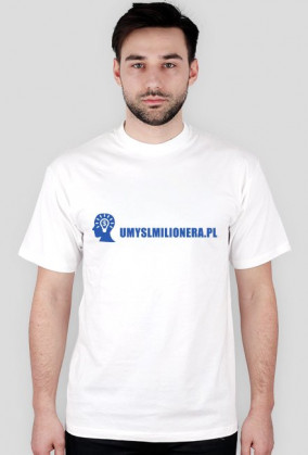 Koszulka logo umyslmilionera.pl
